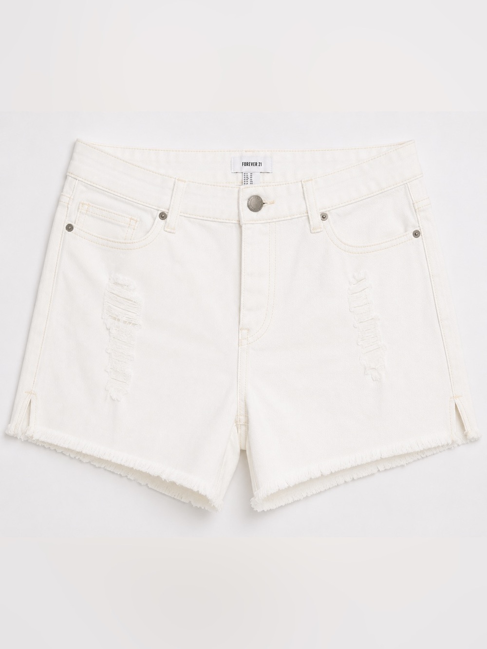 Forever 21 white shorts